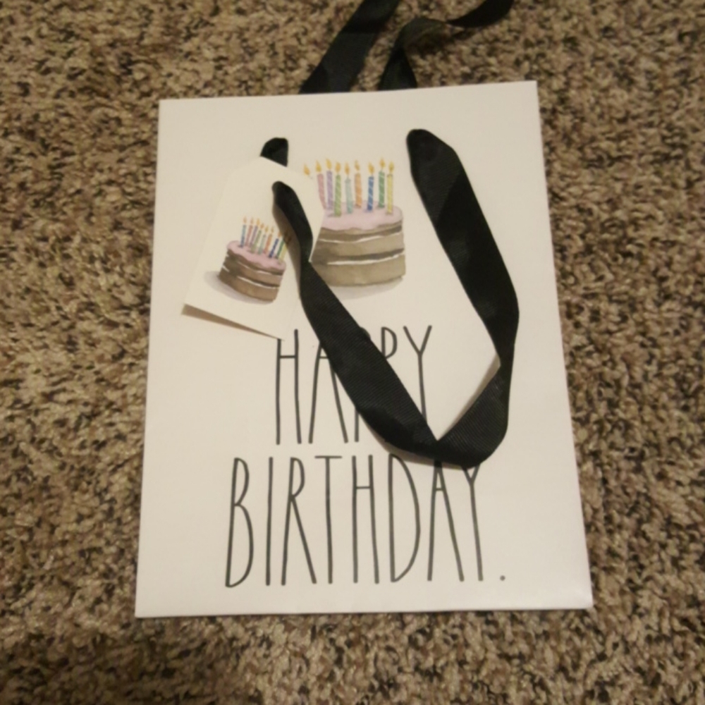 🌷$5 ADD ON! 🌷 Rae Dunn Birthday Bag